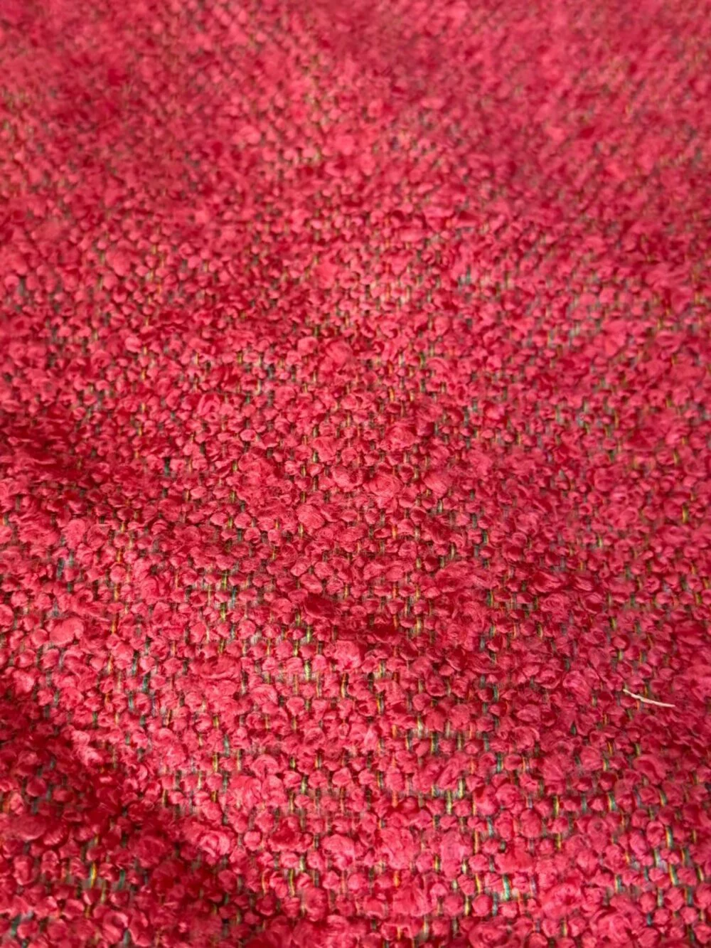 Vintage Chanel 99P Pink Boucle Skirt 34